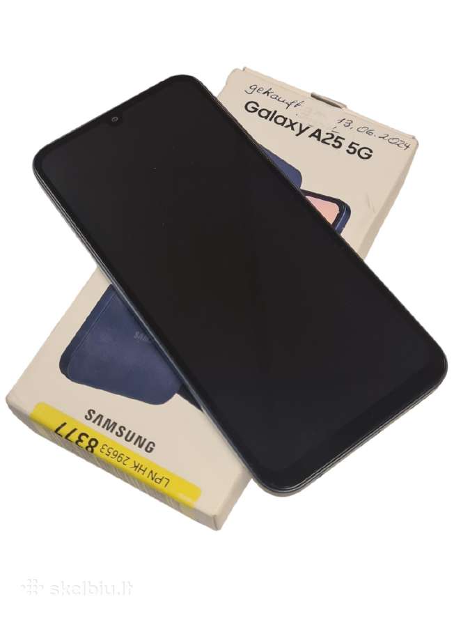 Samsung Galaxy A25 5G (Ekspo) + 6 mėn. garantija - nuotraukos Nr. 2