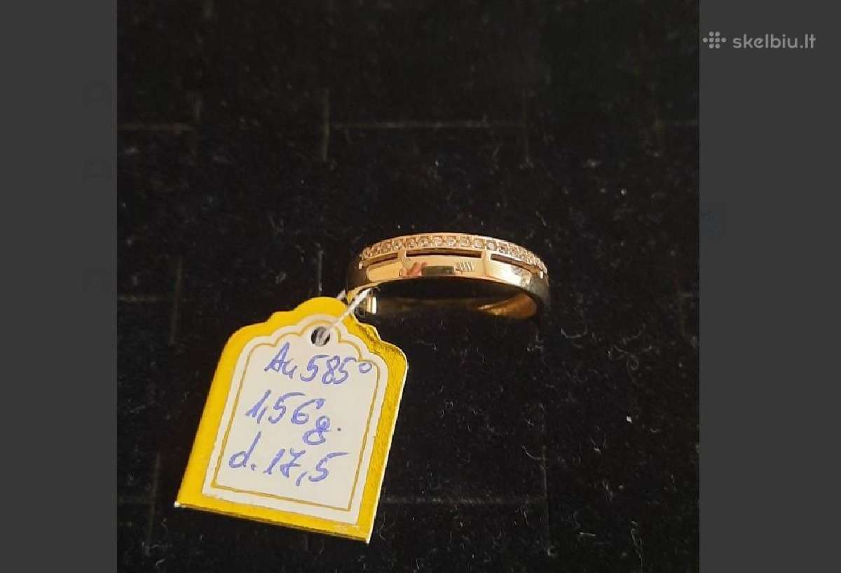 Auksiniai Žiedai nuo 87eur. - nuotraukos Nr. 32