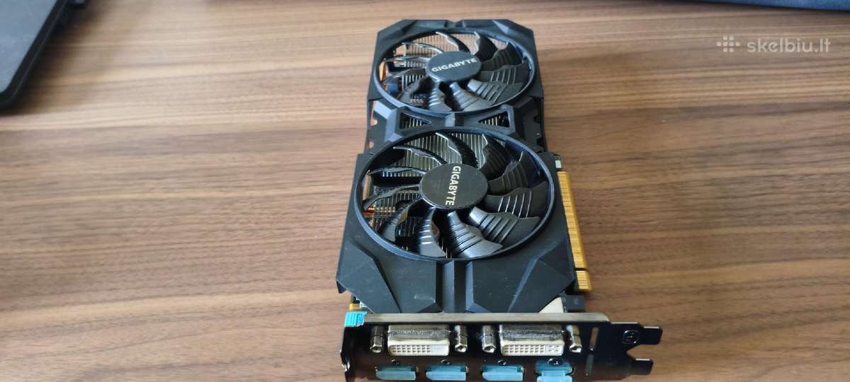 Gpu Gigabyte Geforce Gtx 960 2gb Windforce 2x - nuotraukos Nr. 4