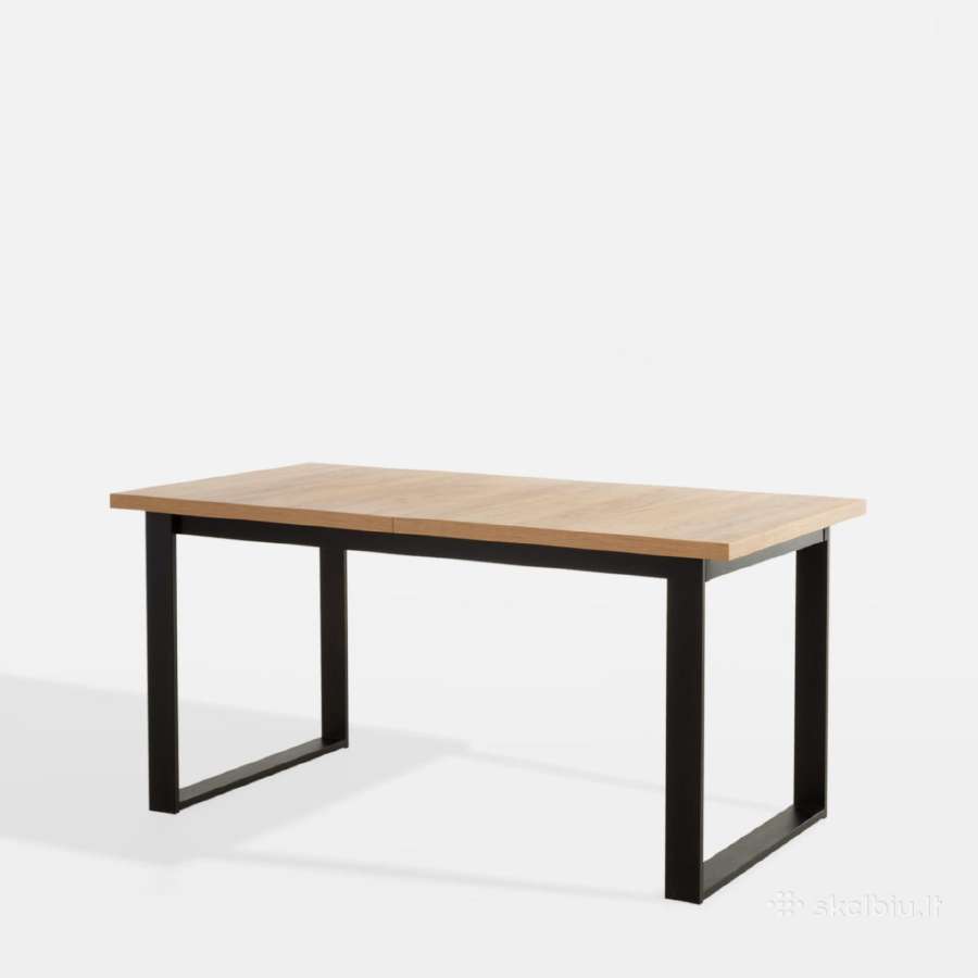Stalas išskleidžiamas 160-210x85cm su kėdėm - nuotraukos Nr. 2