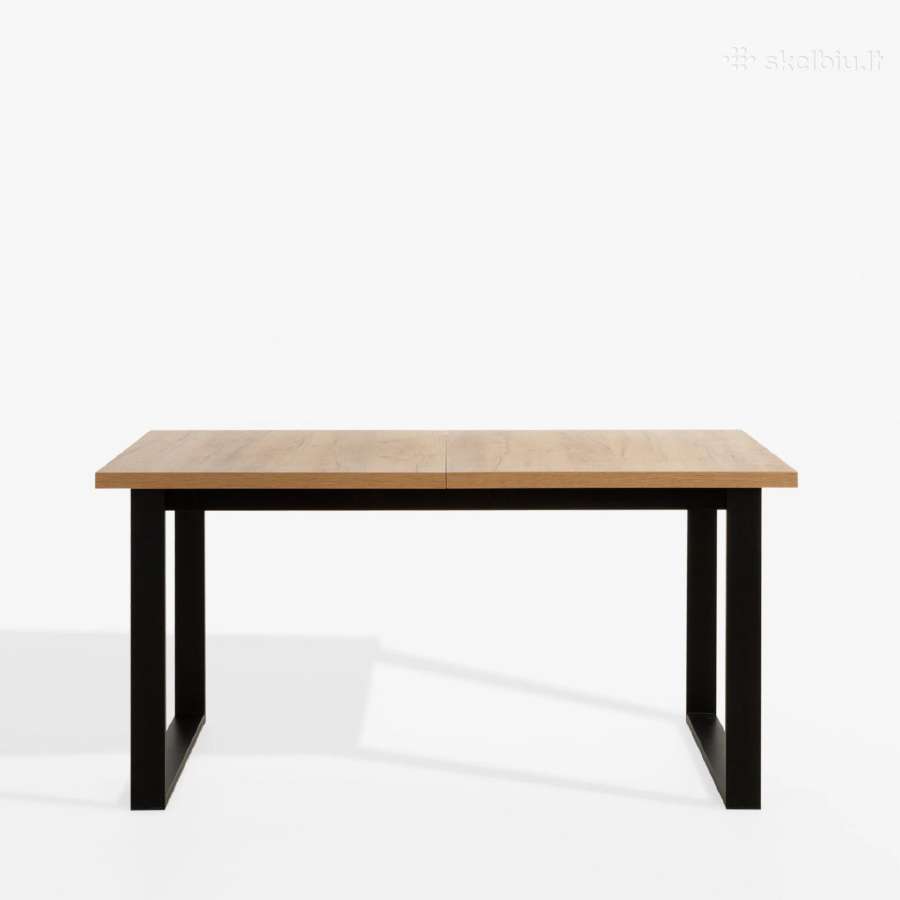 Stalas išskleidžiamas 160-210x85cm su kėdėm - nuotraukos Nr. 4