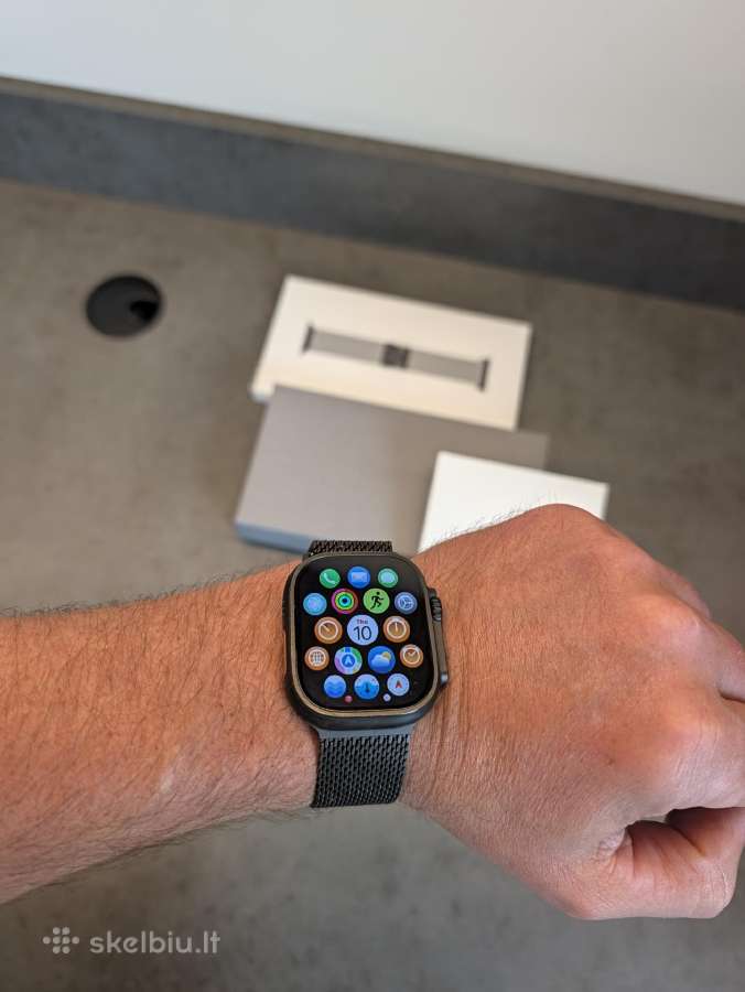 Aplle Watch Ultra 3 ir Airpods pro 2, 4 Airtagai - nuotraukos Nr. 2