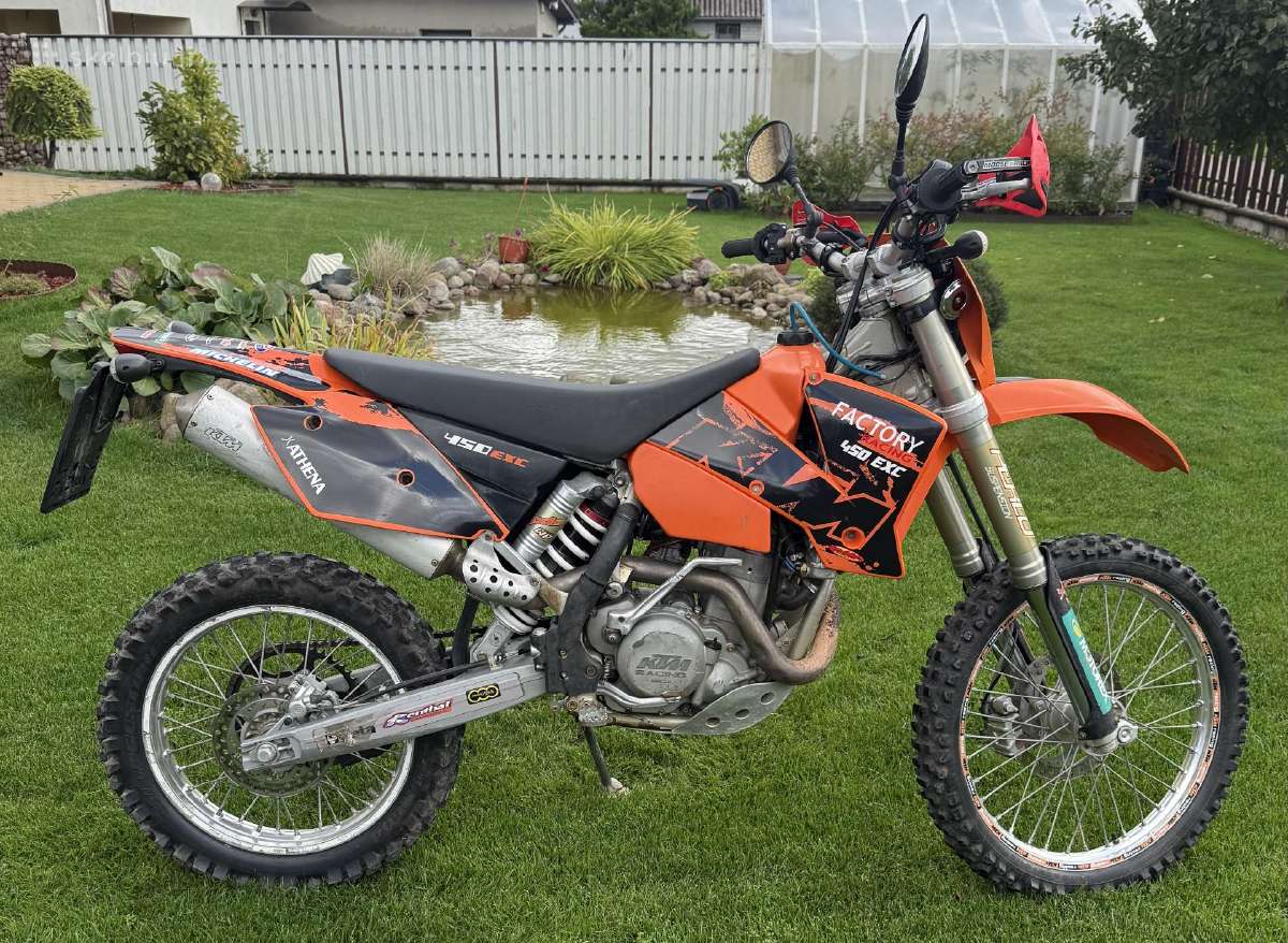 Parduodamas KTM Exc 450, 2004 m. - nuotraukos Nr. 2