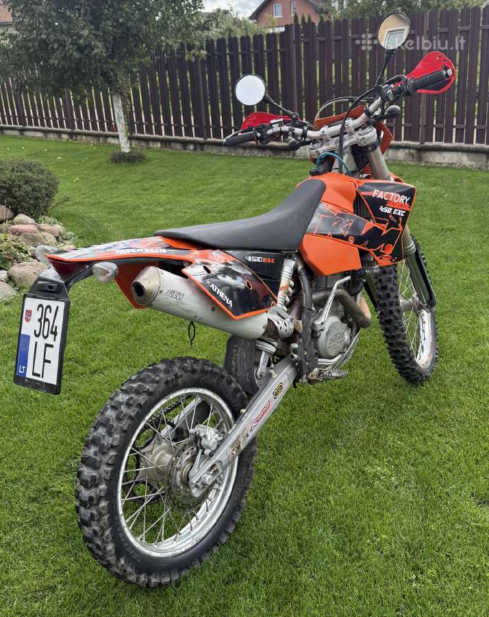 Parduodamas KTM Exc 450, 2004 m. - nuotraukos Nr. 4
