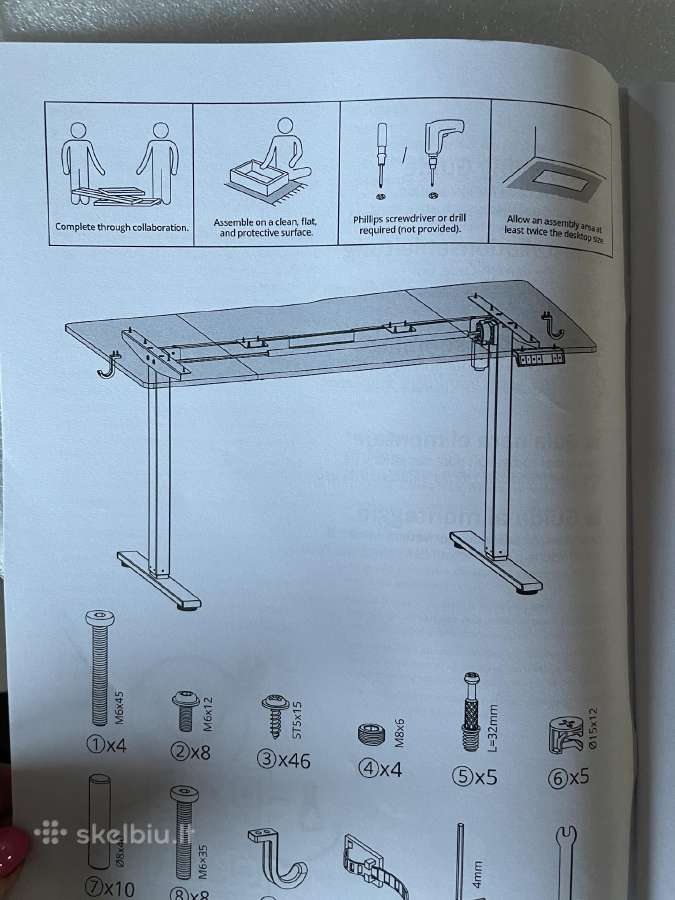 Reguliuojamo aukščio rašomasis stalas - nuotraukos Nr. 7