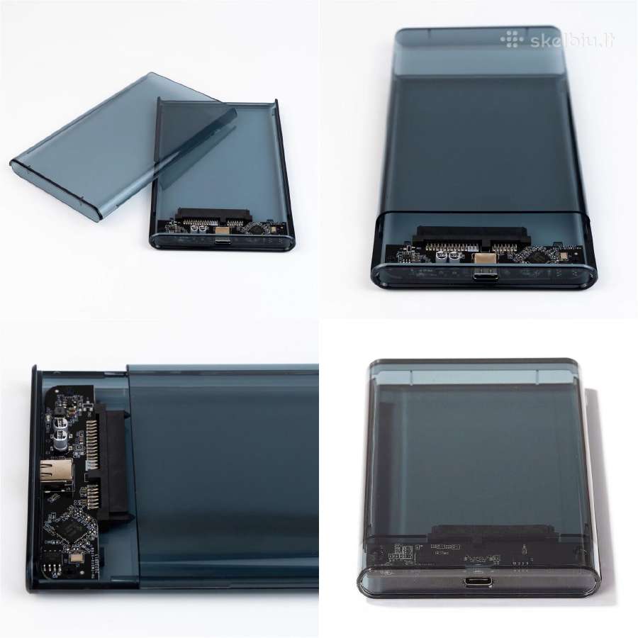 Sata 2.5" SSD HDD dežutė usb-c - nuotraukos Nr. 6