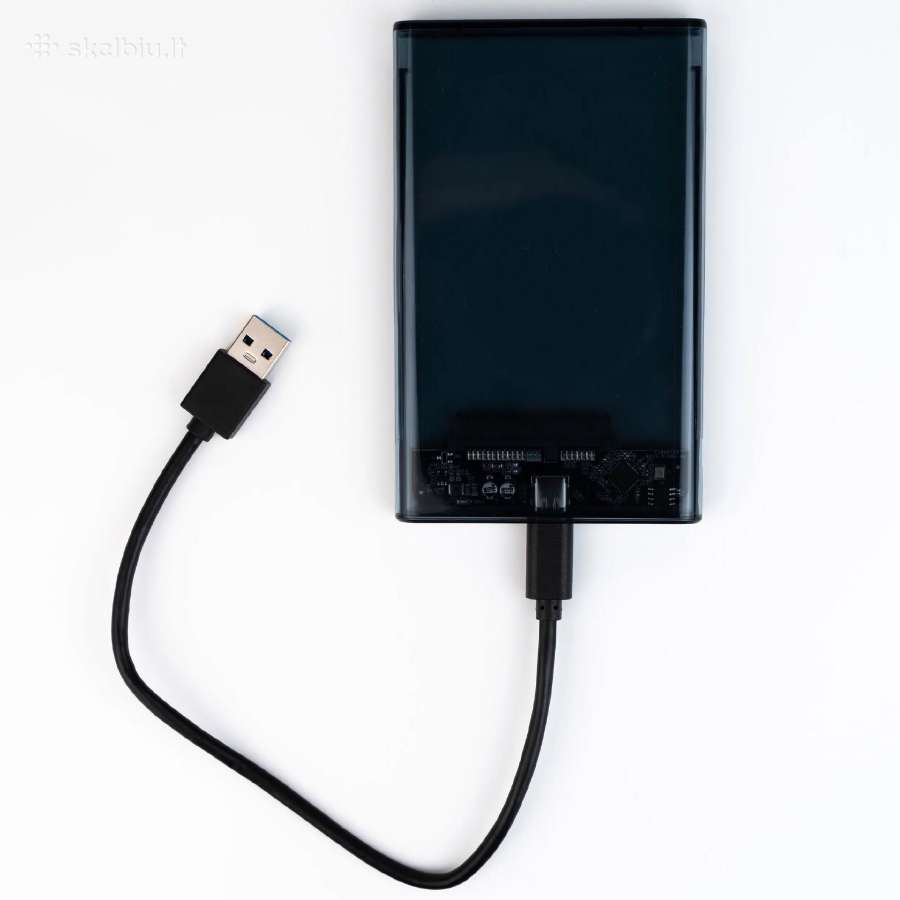 Sata 2.5" SSD HDD dežutė usb-c - nuotraukos Nr. 7