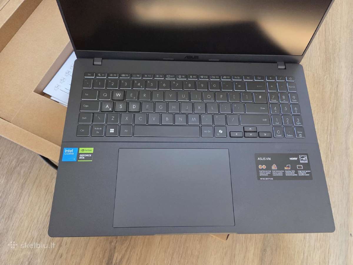 Asus V16 16in i5 16gb 1tb Rtx5050 kompiuteris - nuotraukos Nr. 7