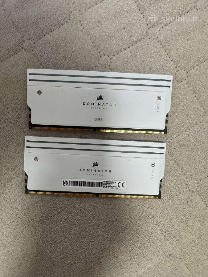 RAM Corsair Dominator Titanium Rgb Ddr5 2x24 - nuotraukos Nr. 2