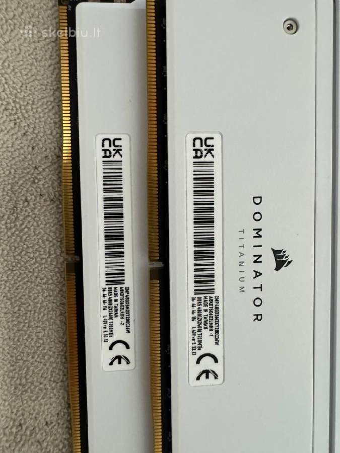 RAM Corsair Dominator Titanium Rgb Ddr5 2x24 - nuotraukos Nr. 3