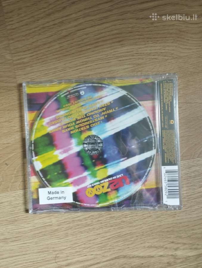 U2 - Zoo Live In Dublin 1993 Ep CD - nuotraukos Nr. 2