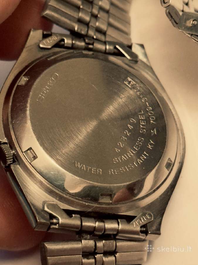 Seiko 5 automatic 7009-3170 - nuotraukos Nr. 3