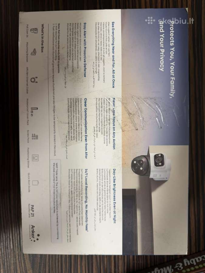Eufy Poe Cam S4 - nuotraukos Nr. 3