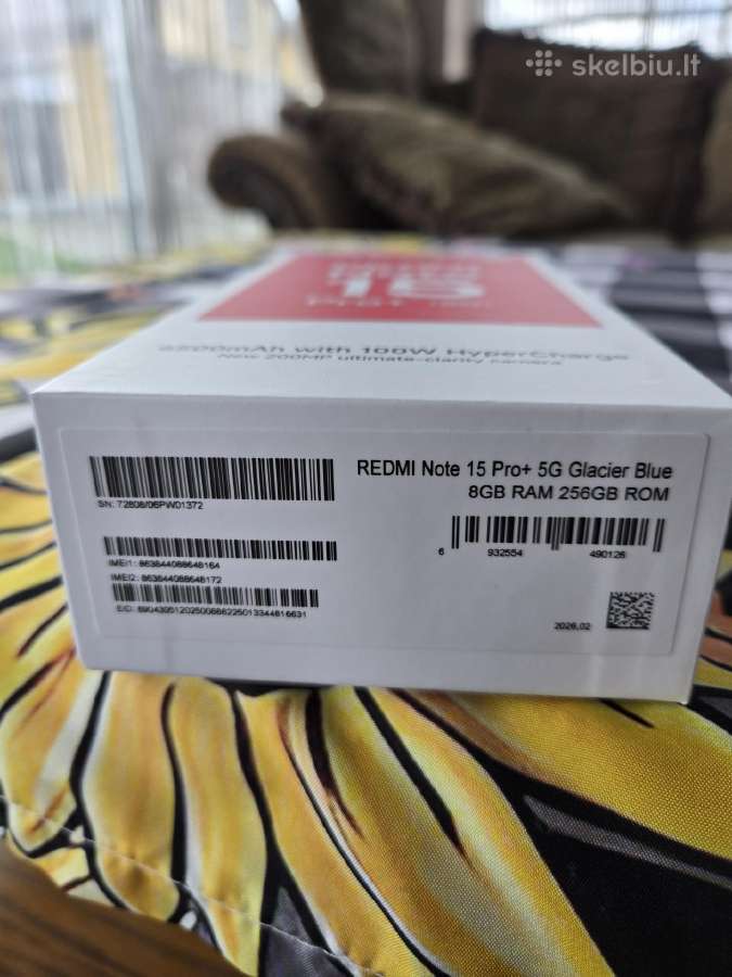 Xiaomi redmi note 15 pro+ - nuotraukos Nr. 2
