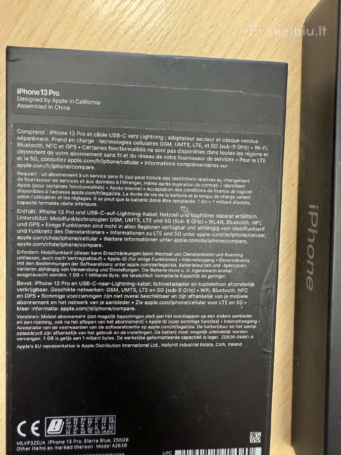 Telefonas iPhone 13 pro - nuotraukos Nr. 5