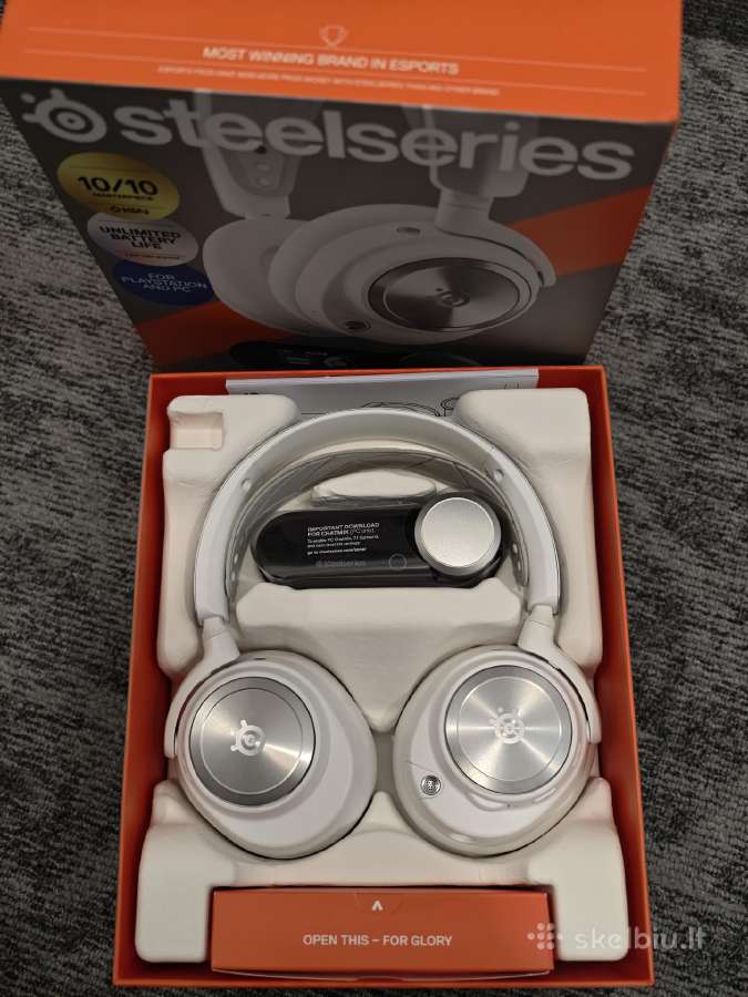 Žaidimų ausinės pigiau Steelseries, Microsoft, - nuotraukos Nr. 3