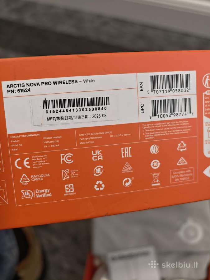 Žaidimų ausinės pigiau Steelseries, Microsoft, - nuotraukos Nr. 6