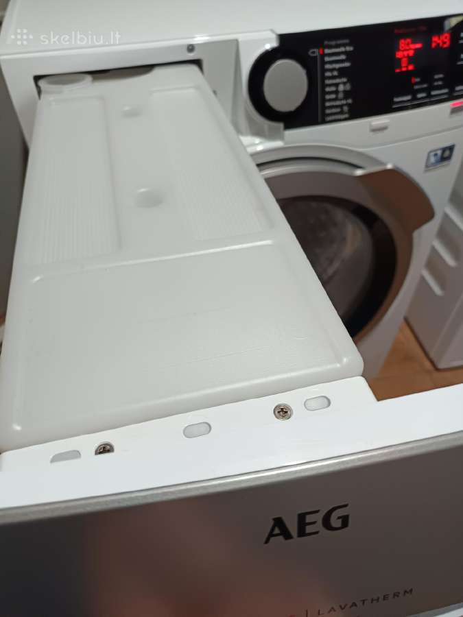 Aeg 9000series 8 kg A+++ su garantija - nuotraukos Nr. 7