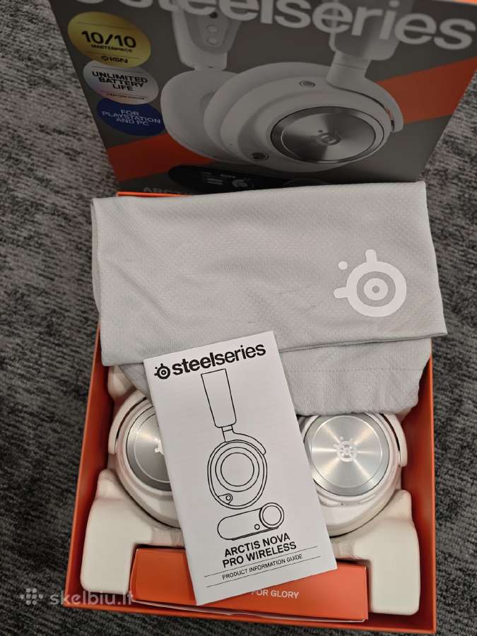 Steelseries arctis nova pro wirreles - nuotraukos Nr. 4