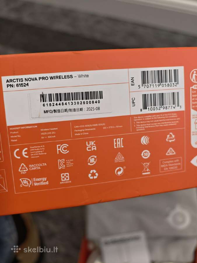 Steelseries arctis nova pro wirreles - nuotraukos Nr. 5