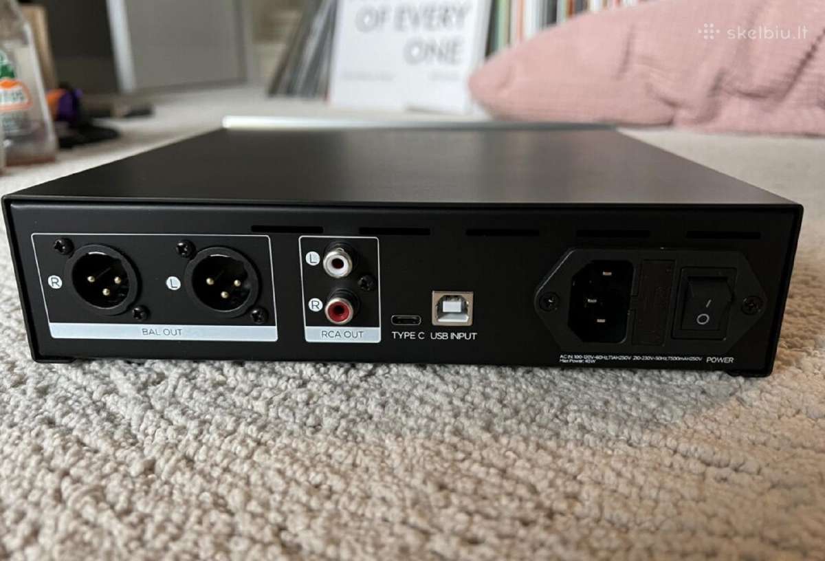 Hifiman Ef400 R2r Dac / ausinių stiprintuvas - nuotraukos Nr. 2