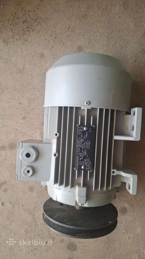 Siemens elektros varikliai 2,2k - nuotraukos Nr. 5