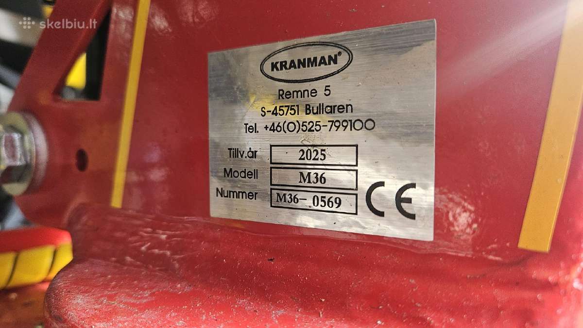 Manipuliatorius Kranman M36 - nuotraukos Nr. 2