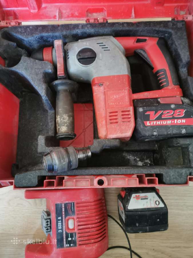 Milwaukee HD 28 Hx M28 V28 Heavy Duty 28 V Sds - nuotraukos Nr. 2