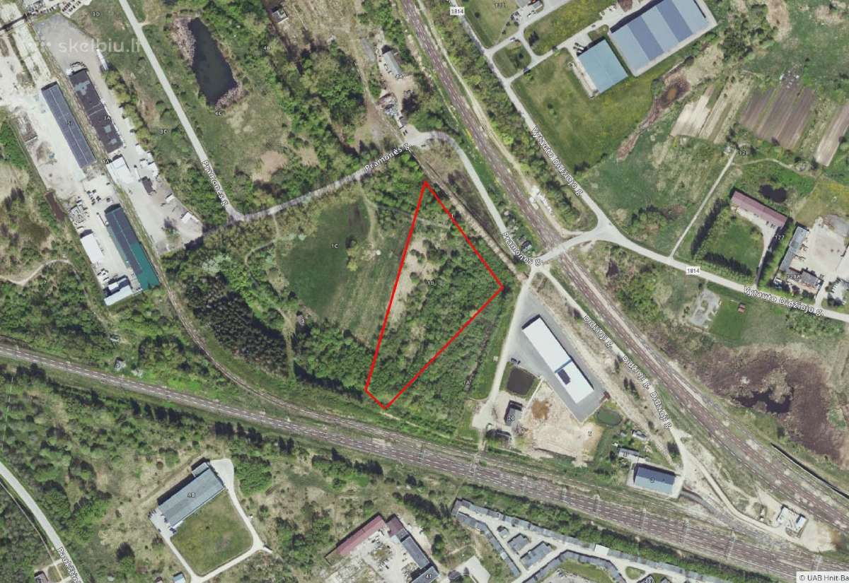 Parduodame 1,55 ha pramonės ir sandėliavimo sklypa - nuotraukos Nr. 2