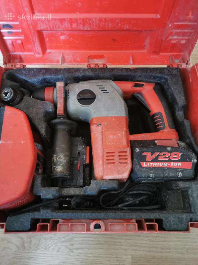 Milwaukee HD 28 Hx M28 V28 Heavy Duty 28 V Sds - nuotraukos Nr. 7