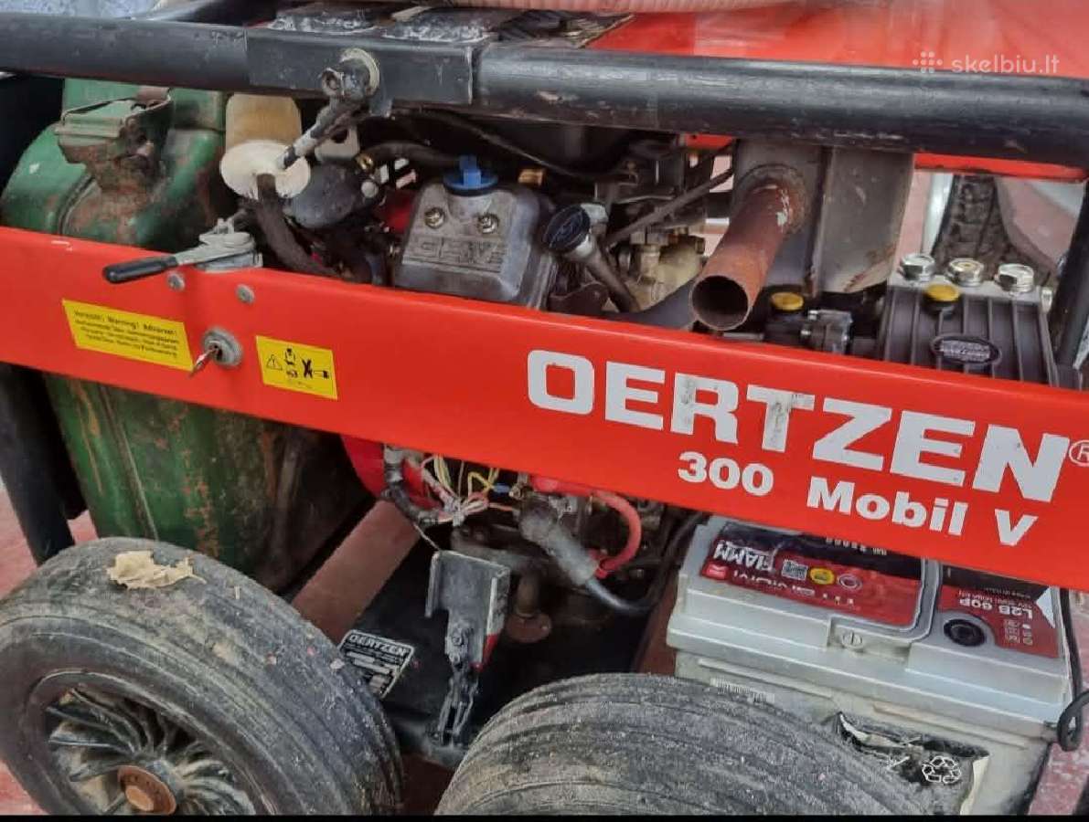 Parduodu aukšto slėgio plovyklą Oertzen 300 mobil - nuotraukos Nr. 6