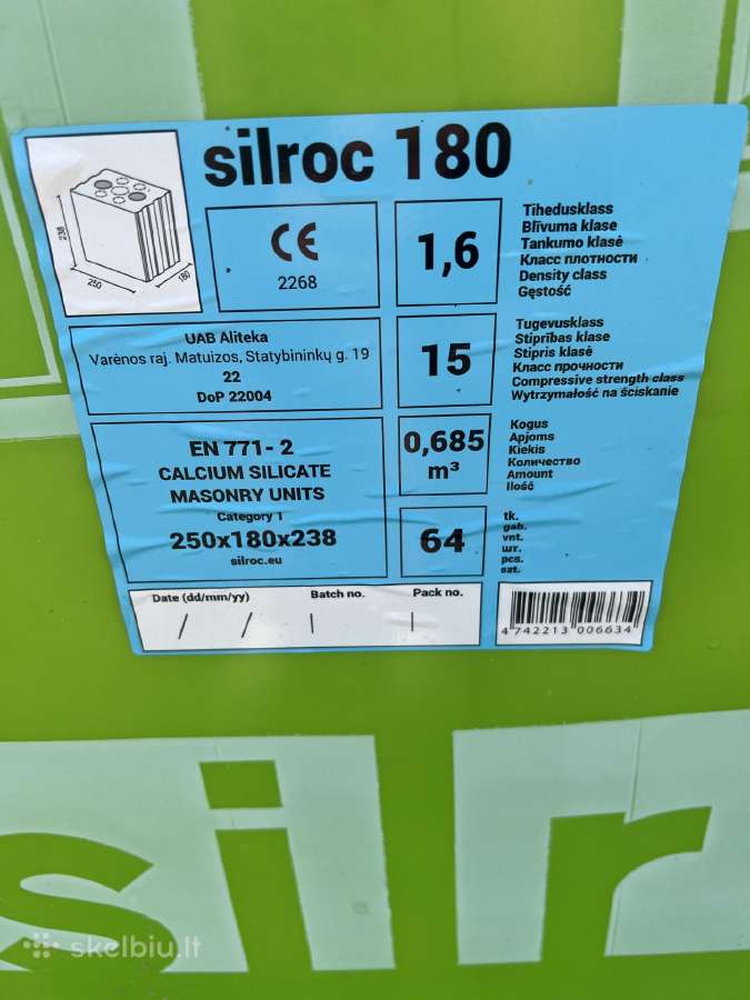 Silroc 18 cm, 3,5 kubo - nuotraukos Nr. 2