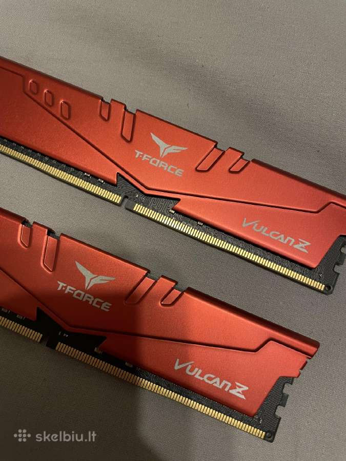Teamgroup T-force Vulcan Z Red Ddr4 64gb (2x32gb) - nuotraukos Nr. 2
