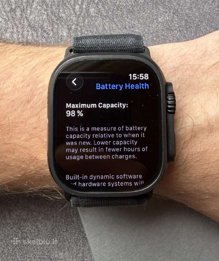 Apple Watch Ultra 3 - nuotraukos Nr. 4