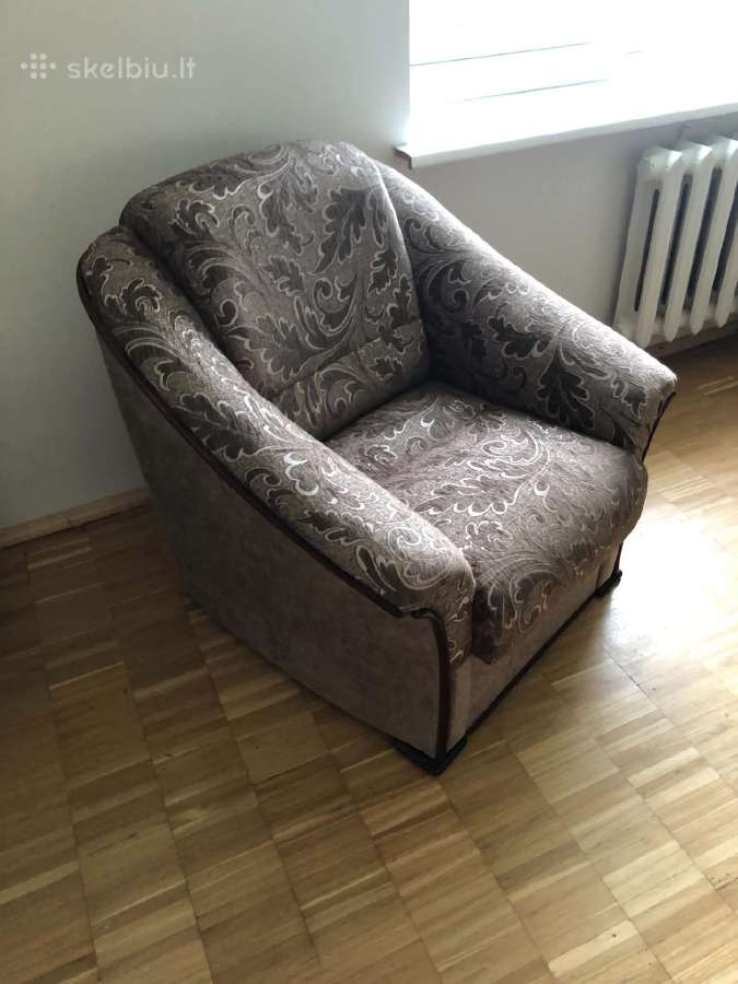 Sofa-lova su dviem foteliais ir staliuku - nuotraukos Nr. 2