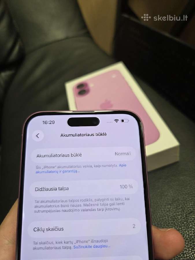 iPhone 16 Plus garantija - nuotraukos Nr. 7