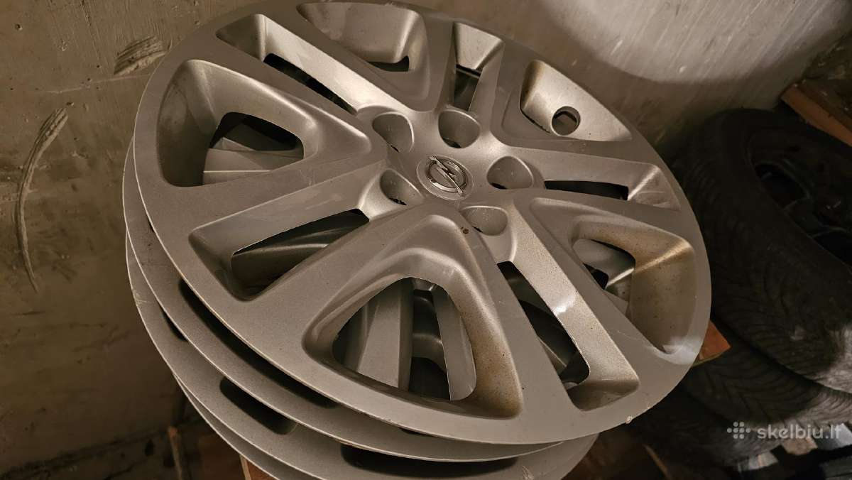 Opel R16 ratlankiai su žieminėmis padangomis - nuotraukos Nr. 5