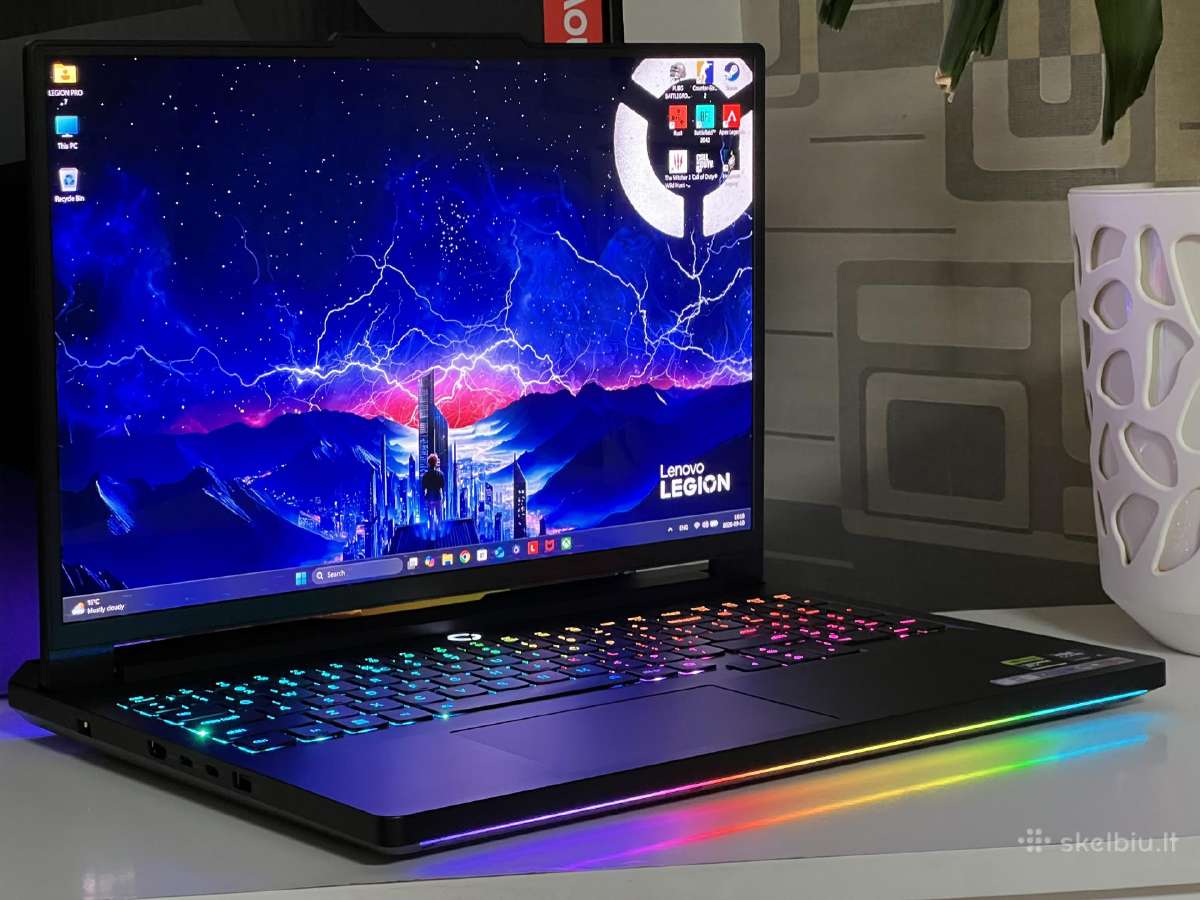 Parduodamas Naujas Legion 7 su Rtx 5080, 32gb/2tb. - nuotraukos Nr. 2