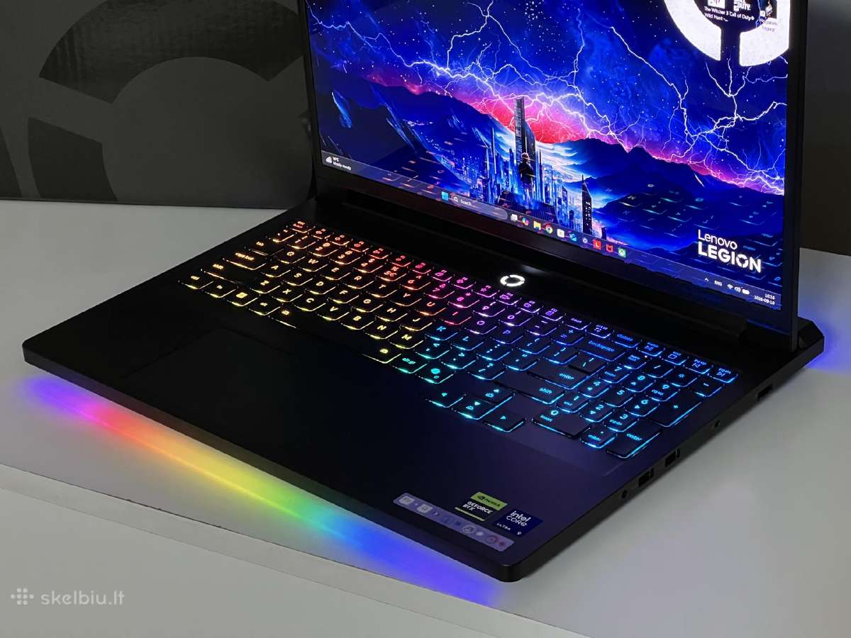 Parduodamas Naujas Legion 7 su Rtx 5080, 32gb/2tb. - nuotraukos Nr. 4