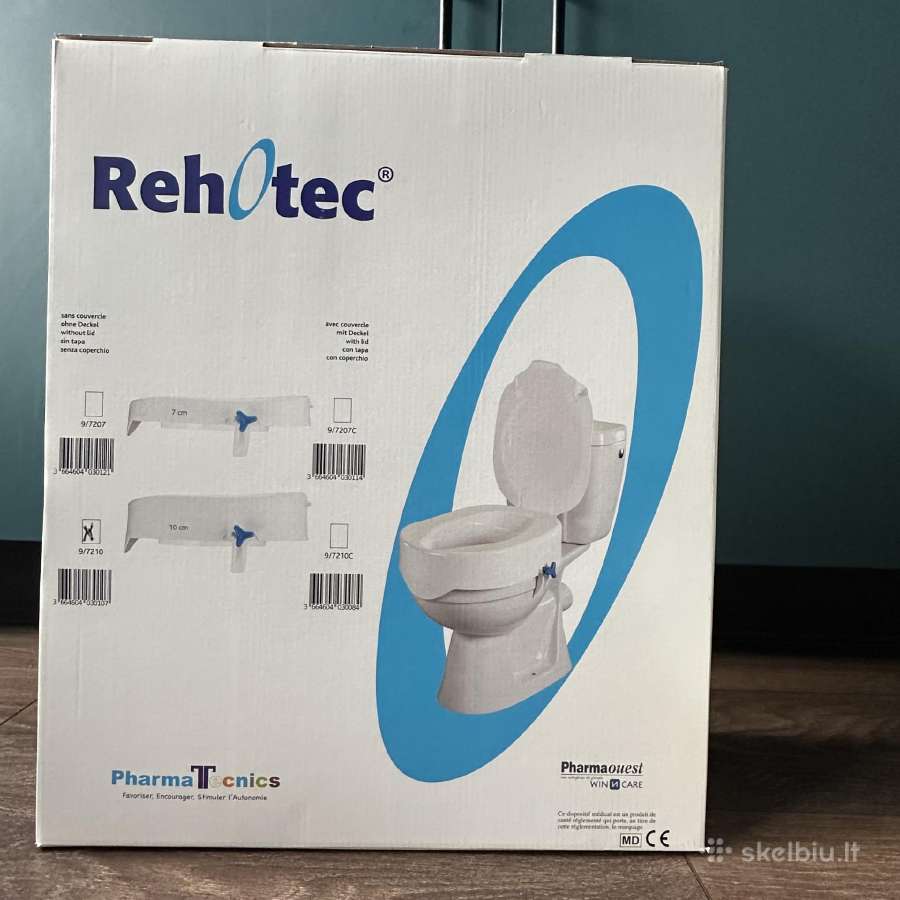 WC paaukštinimas Rehotec, 10 cm labai geros būklės - nuotraukos Nr. 6