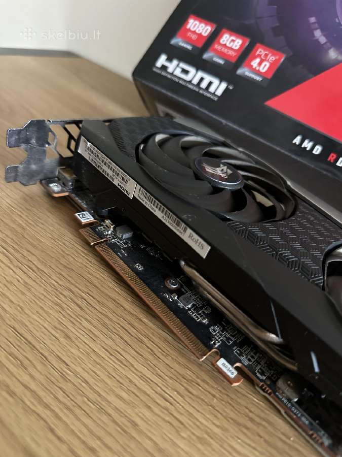 Sapphire Nitro+ Rx 6600 XT 8gb - nuotraukos Nr. 2