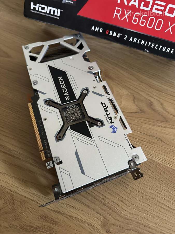 Sapphire Nitro+ Rx 6600 XT 8gb - nuotraukos Nr. 3