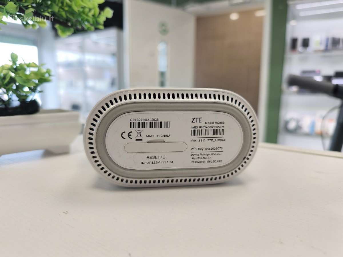 Zte Mc888 5G 4G Lte maršrutizatorius su Garantija - nuotraukos Nr. 4