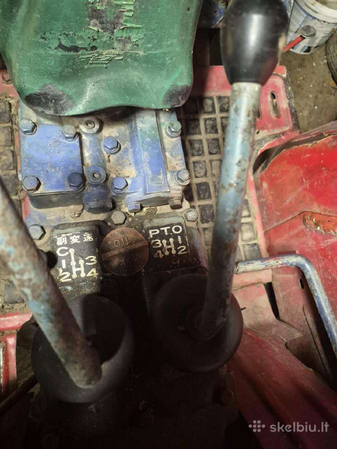 Japoniškas traktoriukas Yanmar, Ym221gd - nuotraukos Nr. 5