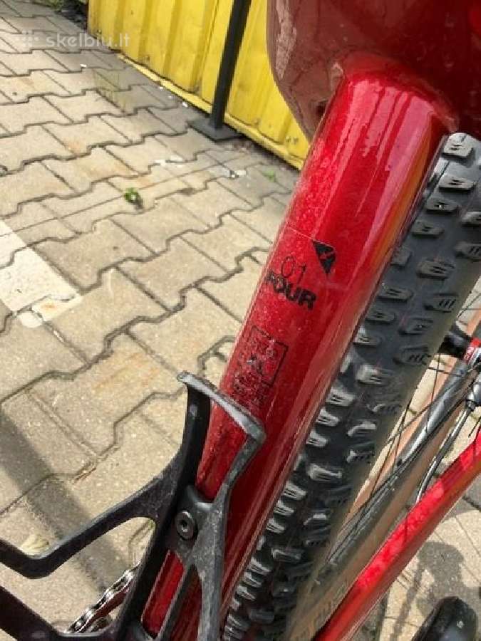 BMC Twostroke 01 Four Cherry red MTB dviratis - nuotraukos Nr. 9