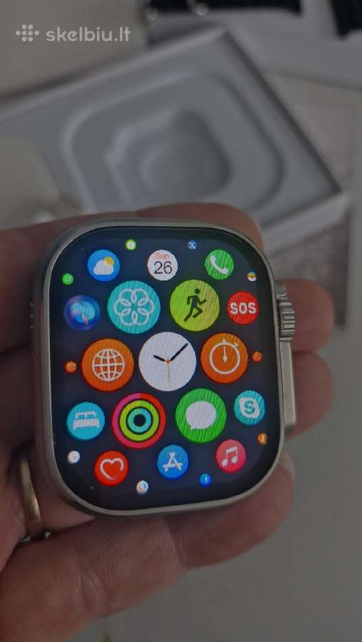 Naujas apple watch ultra 2 laikrodis - nuotraukos Nr. 8