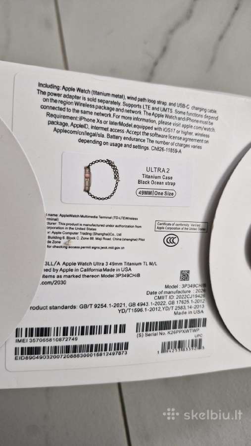 Naujas apple watch ultra 2 laikrodis - nuotraukos Nr. 10
