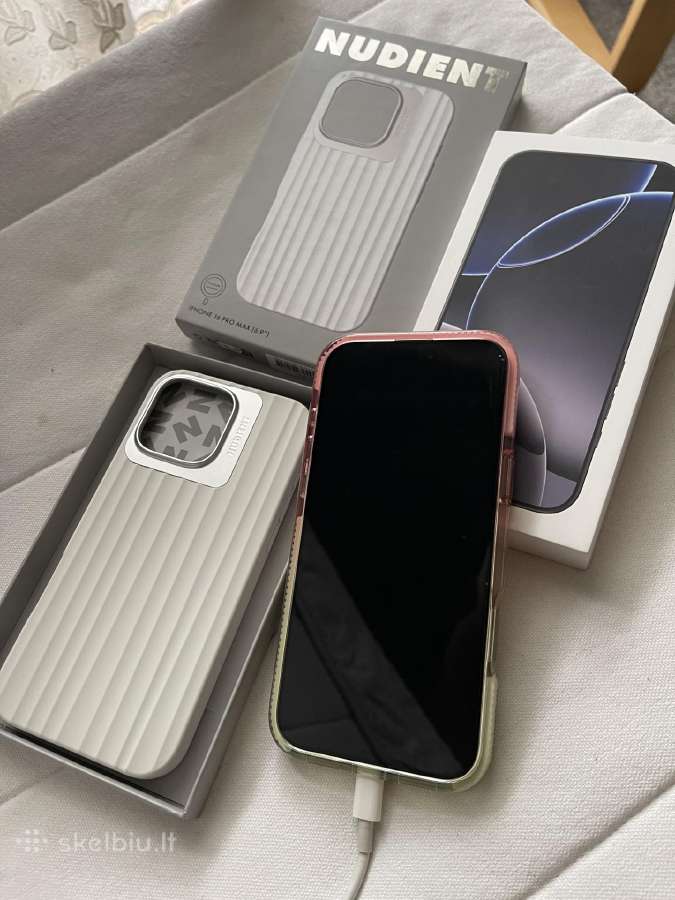 Parduodu iPhone 16 Pro Max 512gb Auksines spalvos - nuotraukos Nr. 2
