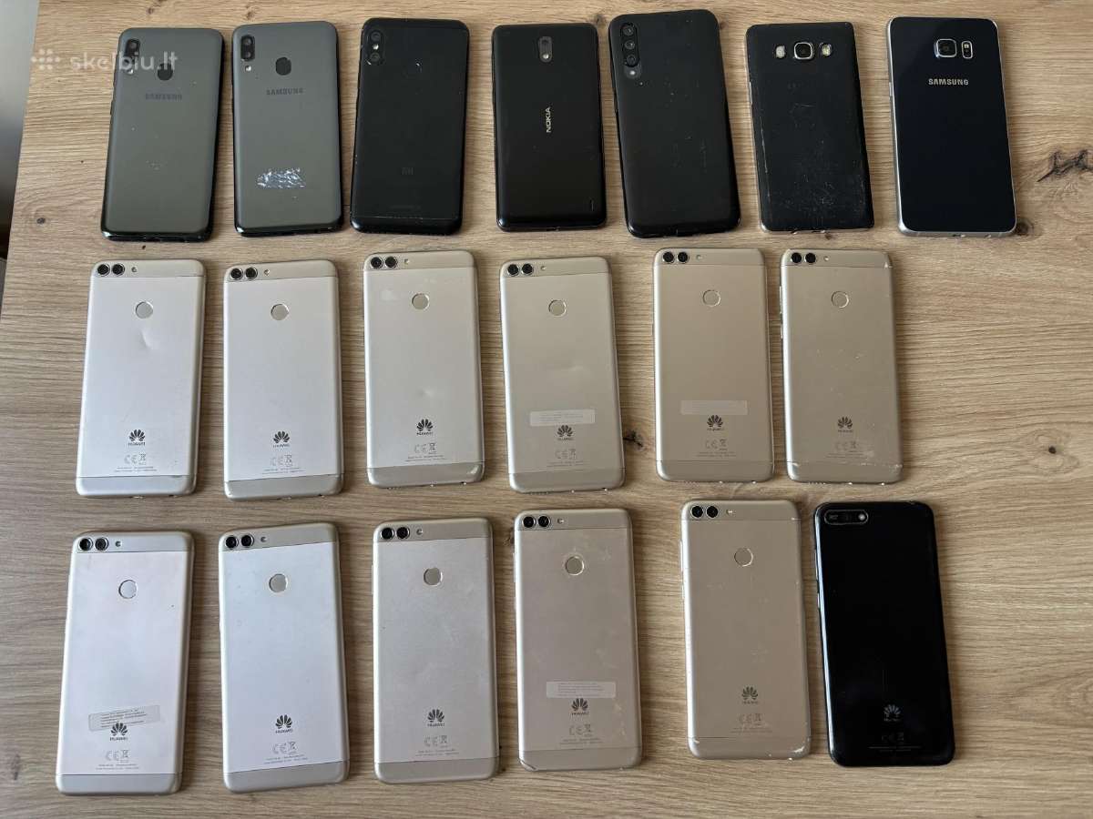 19 telefonų, Huawei, Samsung, Nokia - nuotraukos Nr. 6