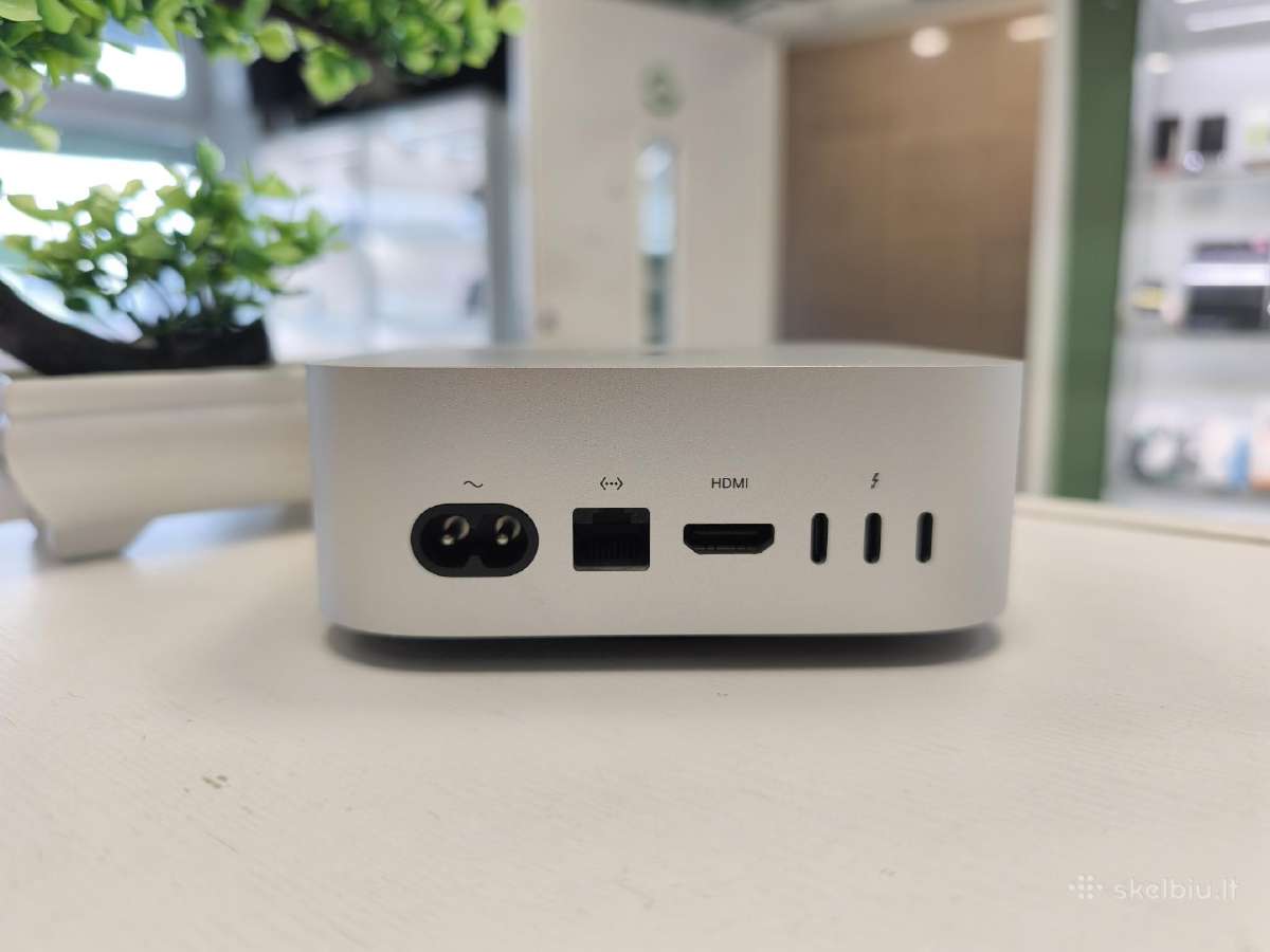 Kaip naujas Mac Mini M4 16 / 256gb su Garantija - nuotraukos Nr. 2